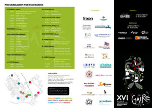 Programación por escenarios. XVI Gaire 2024. Pancrudo (Teruel). Selecciona para ver más grande